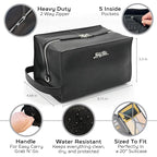 Convenience Kits International Women’s Super Premium 25 PC Travel Kit Featuring: Ensemble of Nexxus Travel-Size Hair Care and Body Products in Large Leather Toiletry Bag (824)