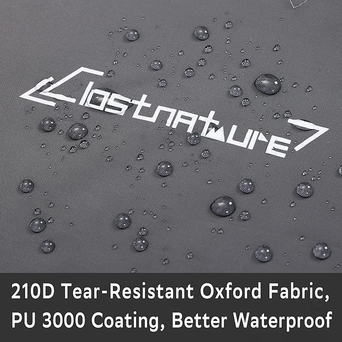 Clostnature Waterproof Camping Tarp for Tent - Ultralight Hammock Rain Fly for Backpacking, Heavy Duty Camping Hiking Awning Lightweight Rain Tarp Tent Shelter Camping Gear Must Haves