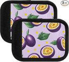 Passion Fruit Luggage Handle Wrap for Suitcase Luggage Tags Handle Covers Identifiers Soft Decorations Travel Accessories 2 Pack