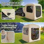 Alvantor Screen House Gazebo, 6-10-15 Person Pop Up Igloo Screened Canopy Tent with Mosquito Netting Sides, Instant UV Resistant Sun Shelter for Garden, Patio, Backyard