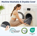 HomeMate CertiPUR-US Memory Foam Camping Mattress Pad Portable Roll Up Mattress for Adults Sleeping Mat Cot Mattress Pad