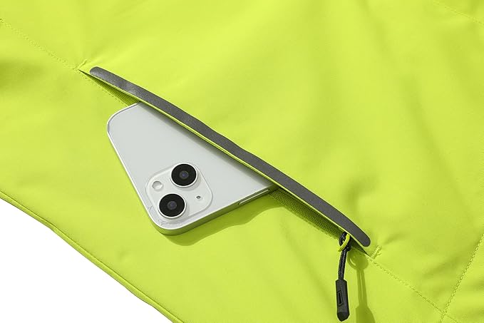 MOERDENG Women's Waterproof Rain Jacket Lightweight Raincoat Hooded Hiking Jacket Softshell Windbreaker