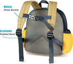 STEAMEDBUN Toddler Backpack for Boys 2-4: Kids Backpack Boys Girls - Preschool Kindergarten Daycare Backpacks - 12 inch