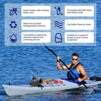 Paddleboard Cup Holder，Non-Tipping Kayak Cup Paddle Board and Stand Up Paddle Board Accessories，2 in 1 Stand Up Paddleboard Drink Holder for Types of Cup Bottle Drink & Phone Holder