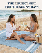 LANE LINEN Beach Towel 4 Pack, Oversized Beach Towels for Adults, Lightweight Travel Beach Towels, Pre-Washed for Soft Hand Feel, Quick Dry Beach Towels, 39"x71" - Sky Blue
