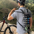 5L Hydration Pack, Water Backpack with 3L Water Bladder, MOLLE System for Outdoor Hiking, Biking, Running