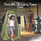 Waterproof Tent with Two Windows – 170T Polyester Lightweight Shelter for Outdoor, Hiking & Beach | Single & Double Size Options | Easy Setup | Portable Green Pop-Up Tent for 1-2 Persons