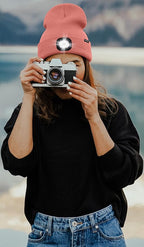 ATNKE LED Lighted Beanie Hat,USB Rechargeable 4 LED Running Headlamp Bright Cap with The Light Gifts for Men and Women