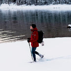 Retrospec Drifter Snowshoe for Men & Women - Aluminum Frames & a Double-Rachet Binding System - Lightweight All Terrain Snow Shoes