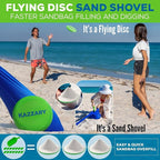 Beach Tent UPF50+ Sun Shade Canopy with Sandbags, 4 Stability Poles, Ground Pegs, Flying Disc Sand Shovel, Lightweight Sunshade Shelter, 7ft Tall for Outdoor Trips, Camping and Sports