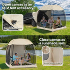 Alvantor Screen House Gazebo, 6-10-15 Person Pop Up Igloo Screened Canopy Tent with Mosquito Netting Sides, Instant UV Resistant Sun Shelter for Garden, Patio, Backyard