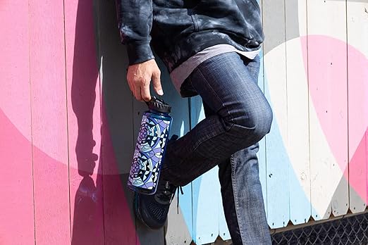 Epic Water Filters Nalgene OG Sustain Tritan USA Made Water Bottle and 75 Gallon Filter - Removes 99.99% of Water Impurities, 48oz, Jason Graves Special Edition