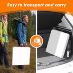 Camp Field Camping Folding Aluminum Table with Adjustable Legs for Outdoor Travel Beach, Backyards, BBQ, Party and Picnic Foldable Table