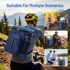 Cooler Backpack, Lightweight and Large Capacity Soft Backpack Cooler, Leak Proof Cooler Bag for Men Women