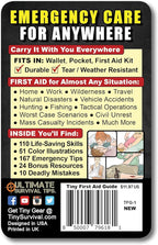 Tiny First Aid Guide: Emergency Medical Care for Anywhere - Step-by-Step, Pocket, EDC: Survival Medicine, Everyday Carry, Micro-Guide