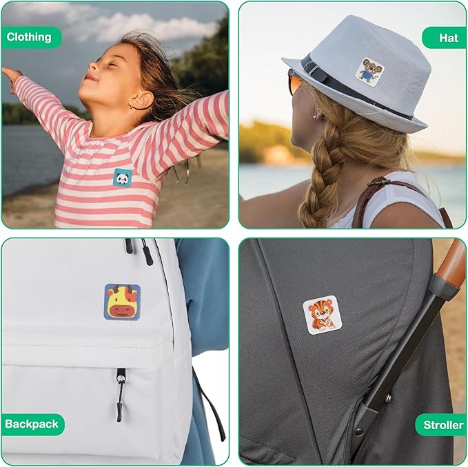 360 Pack Mosquito Repellent Stickers for Kids, with 6 Pack Mosquito Repellent Bracelets, Bug Repellent Stickers Natural DEET - Free, Plant Ingredients, Mosquito Patches for Outdoor Camping