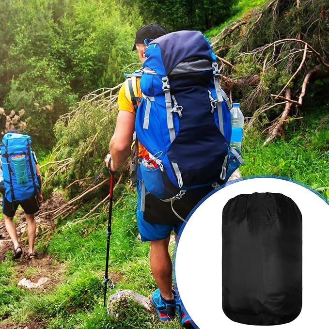 Macarrie 10 Pcs 0 Degree Camping Sleeping Bags Bulk for Adults Cold Weather 4 Season Warm Sleeping Bag with Compression Sack for Homeless Donation Shelter Emergency Hiking