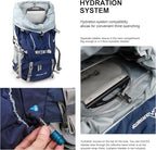 MOUNTAINTOP 70L Internal Frame Backpack Camping Backpacking Hiking Backpack for Men Women with Rain Cover