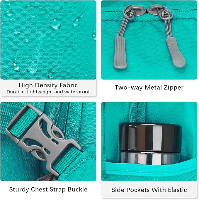 Hydration Backpack,Lightweight Hiking Backpack with 2L Water Bladder,Water Backpack for Biking, Running, Festival