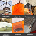 Camping Tent Portable Waterproof Instant Camping Tent with 1-Minute Setup Lightweight Tent for Camping Beach Outdoor Travel Backyard