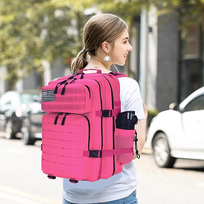 Military Tactical Backpack 45L/25L 3 Day Assault Pack Molle Daypack Hiking Backpack for Men and Women