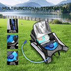 Hydration Backpack Hiking Backpack with Water Bladder Lightweight Insulation Hydration Pack Water Backpack for Hiking Cycling Running Festival Camping for Men Women