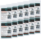 General Medi Emergency Blanket (12-Pack),Emergency Silver Foil Blanket– Perfect for Outdoors, Hiking, Survival, Marathons or First Aid