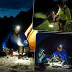 LED Headlamp Rechargeable, 99000 Lumens Bright Head Lamp Βattery Include, 90° Adjustable Head Lights for Forehead with 3 Modes, Long Runtime & Waterproof Headlamps for Adults Camping Hiking