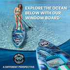 TRUISLAND Inflatable Paddle Board, Stand Up Paddle Board with Backpack, Non-Slip Thickened Deckpad, Waterproof Phone Case, Leash, Paddle, Hand Pump