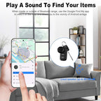 Air Tag for Android Air Tags-4 Pack Android（NOT for iOS） Bluetooth Tracker for Android Smart Tracking Tag for Google Find Hub Device App. Finder for Suitcase, Backpack, Purse,Keys, Luggage,etc