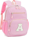 Kids Backpack for Girls 5-8, Cute Personalized Elementary Backpack for Kids Birthday Gifts (Pink A)