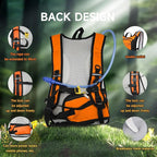 Hydration Backpack Hiking Backpack with Water Bladder Lightweight Insulation Hydration Pack Water Backpack for Hiking Cycling Running Festival Camping for Men Women