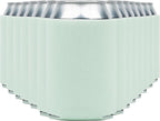 Blank Beer Can Coolers Sleeves (30-Pack) Soft Insulated Beer Can Coolies - HTV Friendly Plain Koolies in Bulk for Beer Cans & Bottles - Coolie Blanks for Vinyl Projects & Wedding Favors (Mint)