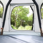 Quick Setup Tent,Automatic Inflatable Camping Tent,Easy Set up 3-4 Person Glamping Outdoor 4 Season Air Blow Up Tents, Rainfly & Windproof Portable