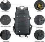 25L Hiking Backpack Small Tactical Backpack Daypack Camping Trekking Hunting Molle Pack for Men Women, Grey