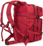 QT&QY 25L/45L Military Tactical Backpack For Men Molle Daypack 3 Day Bug Out Bag Hiking Rucksack With Bottle Holder