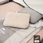 Naturehike Camping Pillow Protectors Cover Case, 20×14in, Soft Touch, Skin-Friendly, Removable, Machine Washable, Fade Resistant, Durable (Beige)