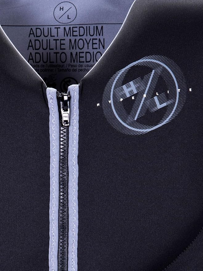 HyperLite Men's Indy Life Jacket - US Coast Guard Approved Level 70 Buoyancy Aid, Great for Any Water Sports Activity Including Boating, Paddle & Swimming