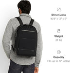 TUMI Harrison Warren Backpack - 15-Inch Laptop Backpack - Stylish Women's & Men's Backpack for Travel & Business - Cognac Leather