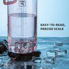 Fanhaw 32 oz Clear Water Bottle with Fast-Flow Spout Lid, BPA-Free Tritan, Wide Mouth, Leakproof, Reusable Bottle for Gym, School, Office, Travel (Cherry Blossom)