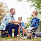 Travel Folding Camping Stool, 14.6 inches Tripod Chair and Maximum weight 300 lbs Outdoor Portable Party Chair Fishing Chairs Seat for Camping Fishing Hiking Gardening and Garden Painting Black