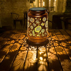 Sunflower Solar Lantern Lights, Outdoor Lanterns Garden Decor, Hanging Solar Lantern for Backyard Porch Patio Table Yard Balcony Lawn Pathway, Gifts for Women Grandma Mom, 1PCS