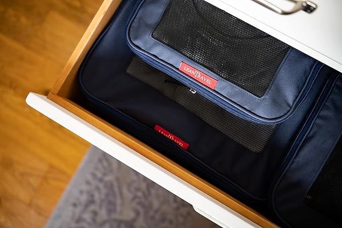 Compression Packing Cubes for Travel Organizers with Double Zipper, LeanTravel