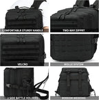Military Tactical Backpack 45L/25L 3 Day Assault Pack Molle Daypack Hiking Backpack for Men and Women