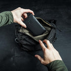 Eberlestock Bando Bag - Tactical Men's Fanny Pack w/Adjustable Waist Belt, Zippered Pockets, Compact Lightweight Belt Bag