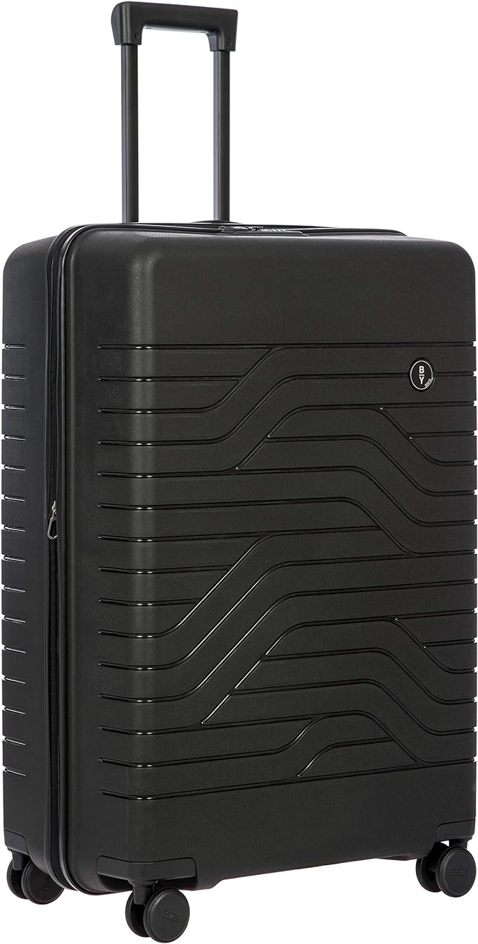 Bric's 30" Expandable Spinner Suitcase - Travel Luggage with TSA-Approved Lock and Hard Shell Exterior - B|Y Ulisse - Black