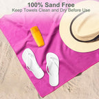 Aegero Camping Towel,2 Pack Microfiber Travel Sports Towel,Quick Dry-Super Absorbent-Ultra Compact-Ultra Soft-Lightweight.Suitable for Gym,Yoga,Trip,Beach,Shower,Backpacking,Pool(Orange)