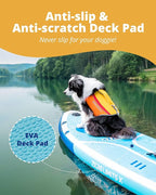 ZLX Inflatable Stand Up Paddle Board, 10'6" SUP Non-Slip Stable Deck Pad, Unique Center Fin, Premium Accessories, Portable Paddleboard for Adults, Beginners, All Skill Levels