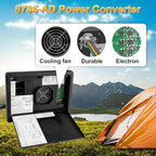 WF-8735-AD Power Converter/Charger, Black wf-8735-P 30 Amp Power Center,30/35 Amp DC Output, WF-8700 Series 30 amp rv Converter Battery Chargers for rv,Camper,caravans,Travel Trailer