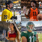 Cannon Sports 28oz Insulated Squeeze Water Bottle with Straw, Leak Proof Lids, 2 lids (Straw and Squeeze), Double Wall Insulation, Wide Mouth, BPA-Free (Orange)